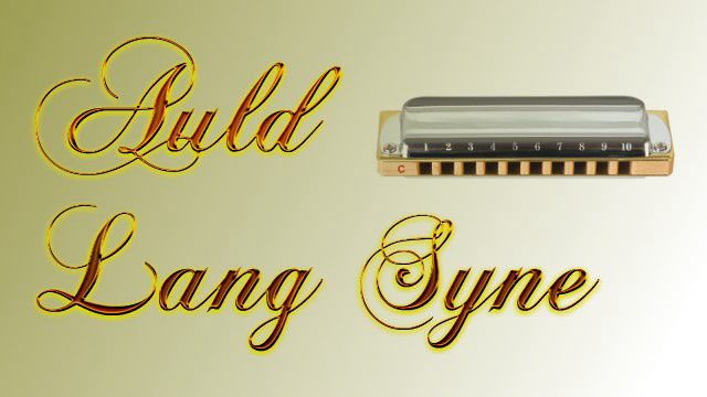 Auld Lang Syne on harmonica logo