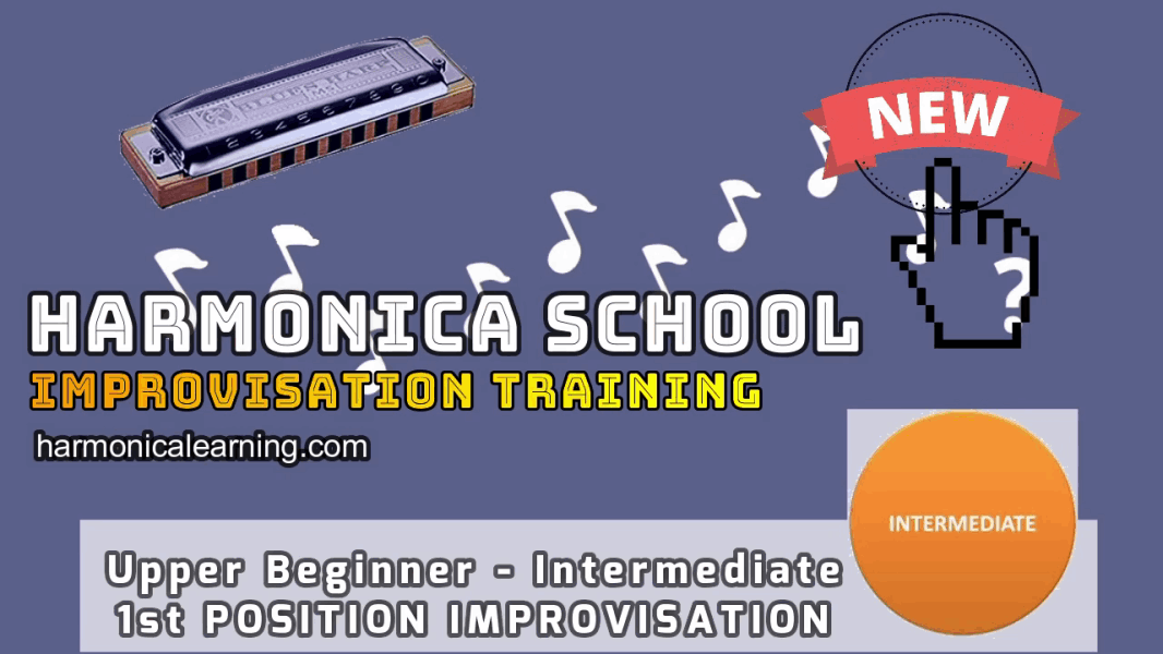 Improvisation class for upper beginner-intermediate harmonica players