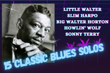 Classic blues solos harmonica collection course