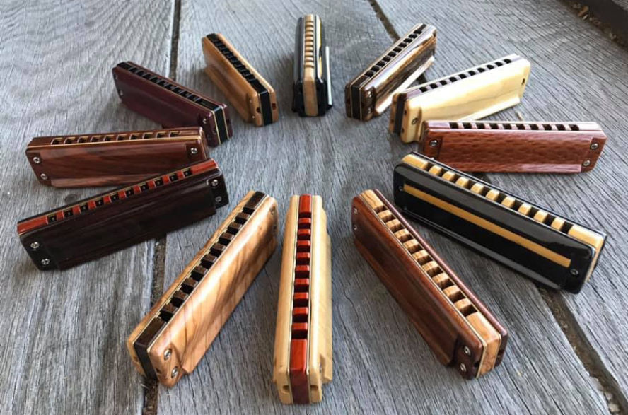 Jibaten - Custom harmonicas collection