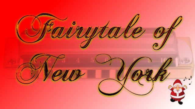 Fairytale of New York on harmonica logo