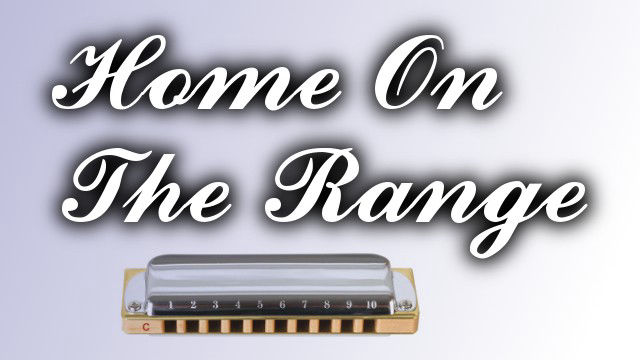 Home On The Range on harmonica logo