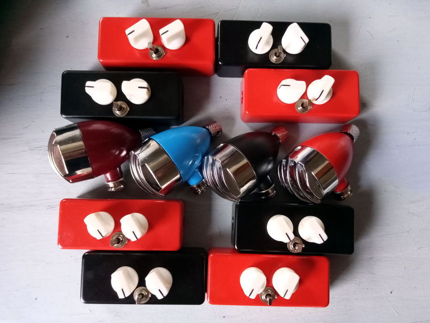 AGC custom pedals for harmonica
