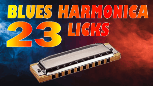 23 Blues harmonica licks to learn with tabs