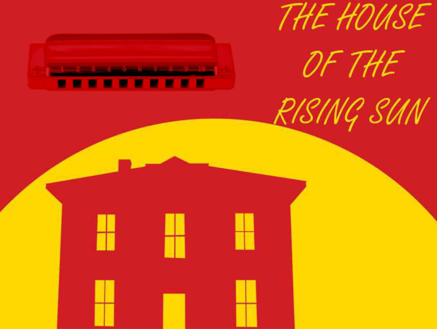 The House Of The rising Sun on harmonica logo