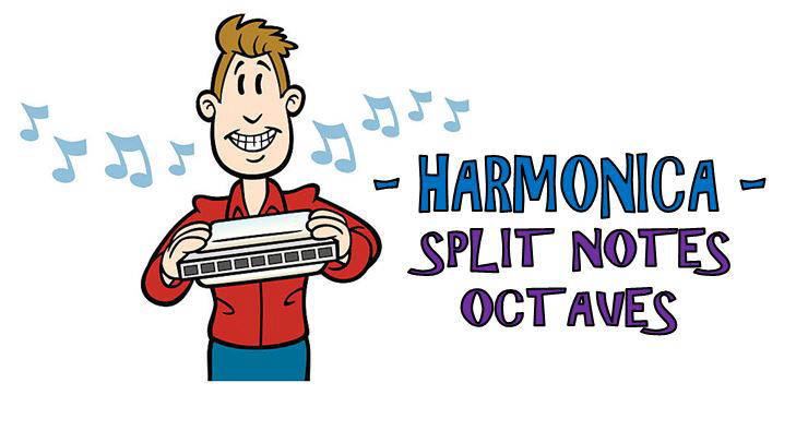 Harmonica lesson: playing split notes and octaves
