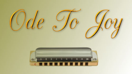 Ode to Joy harmonica tabs