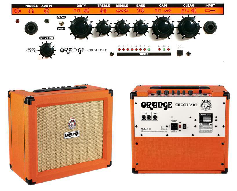 Orange crush - Harmonica amplifier