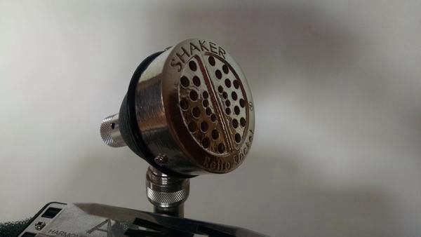 The Shaker Dynamic Retro Rocket, custom bullet microphone for harmonica