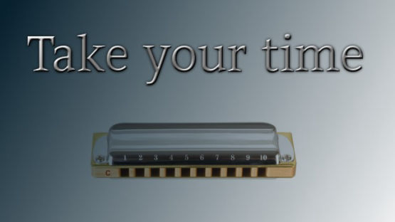 Take your time by Sam Hunt harmonica tabs