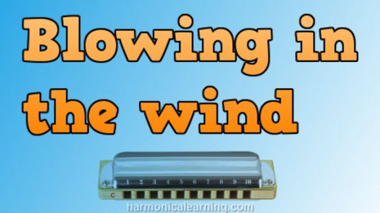 Blowing in the wind harmonica tabs