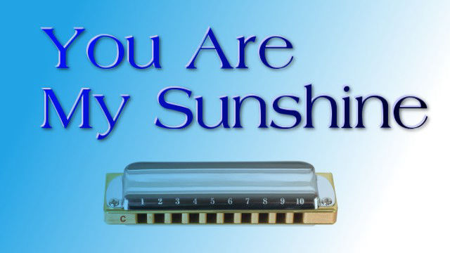 You Are My Sunshine on harmonica logo