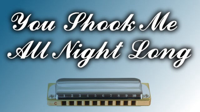 You Shook Me All Night Long by AC/DC on harmonica logo